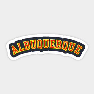 Albuquerque Sticker